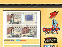 Tablet Screenshot of diasconredfox.com